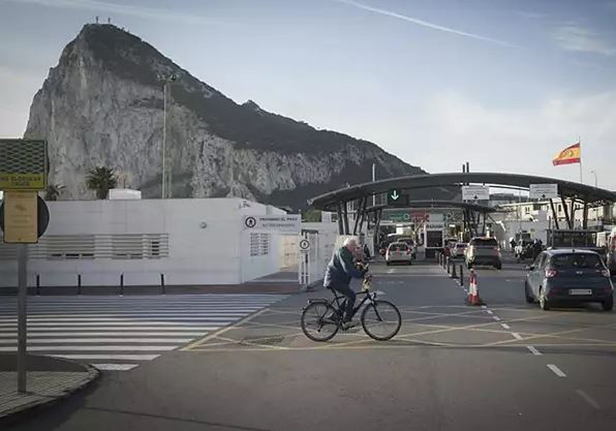 Vistas del peñón de Gibraltar