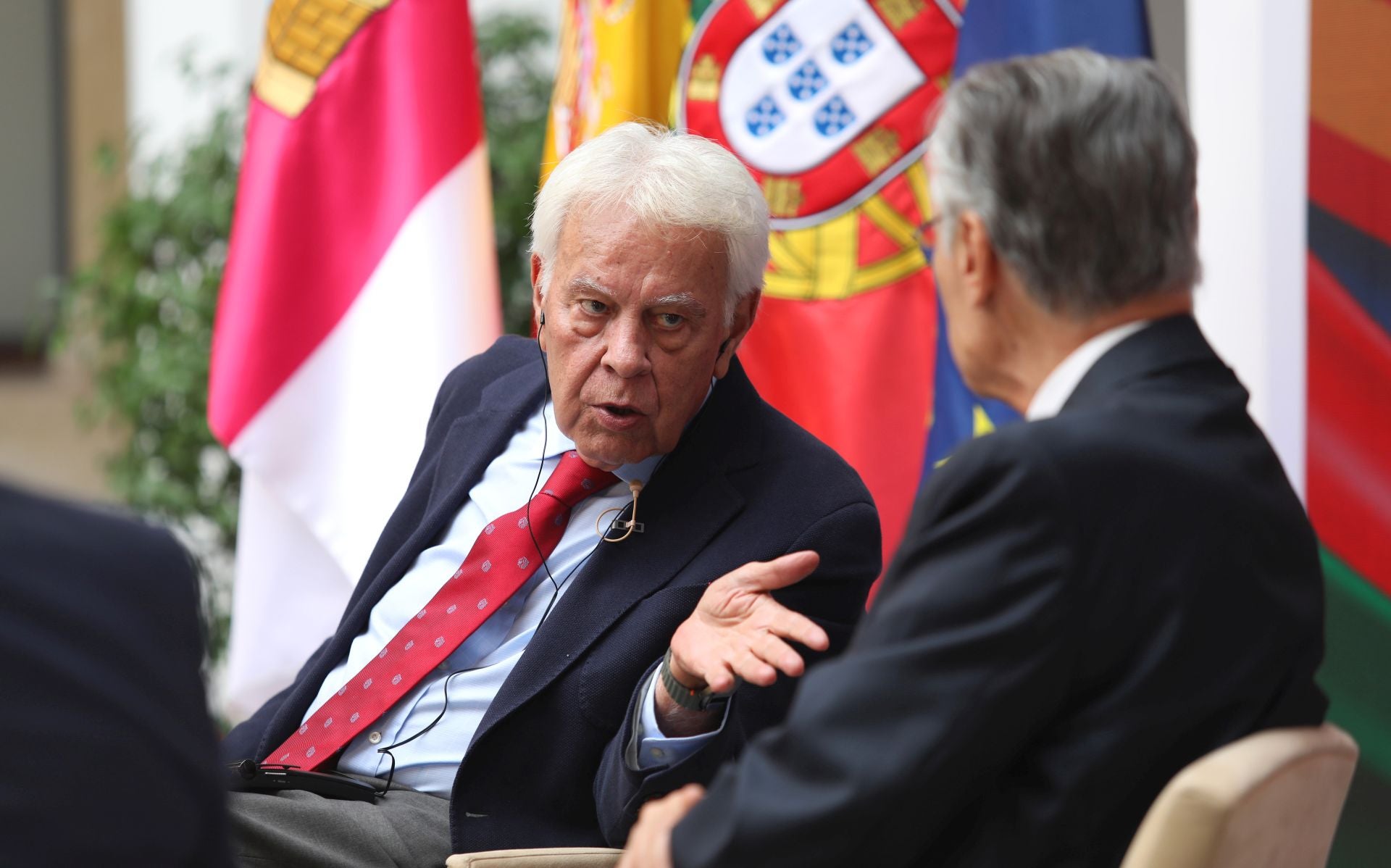 Las imágenes de la &#039;fiesta europea&#039; de España y Portugal en el Palacio de Fuensalida