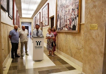 La Diputación de Toledo crea el 'Espacio Corpus' para exponer los cuadros de Tomás Peces