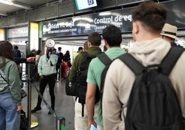 Los servicios de tren que conectan Madrid con la Cuenca y Albacete salen  desde Atocha por la avería en Chamartín