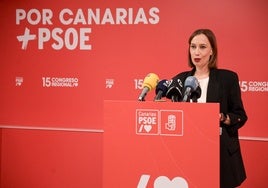 Fierro (PSOE) pide que la justicia «actúe» y se confiesa «orgullosa» de militar en un partido que «no esconde la cabeza»