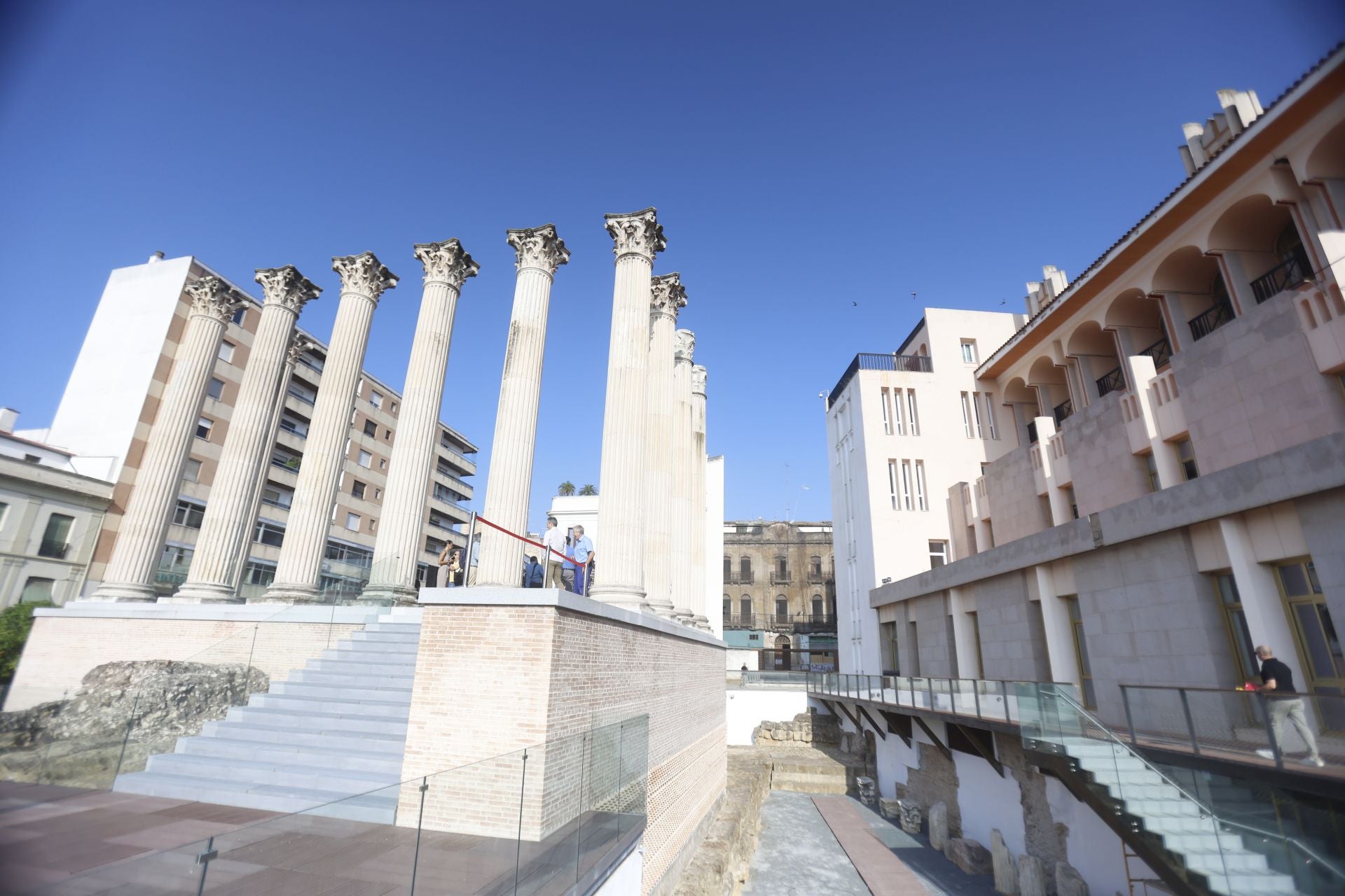 El Templo Romano de Córdoba tras el final de las obras, en imágenes