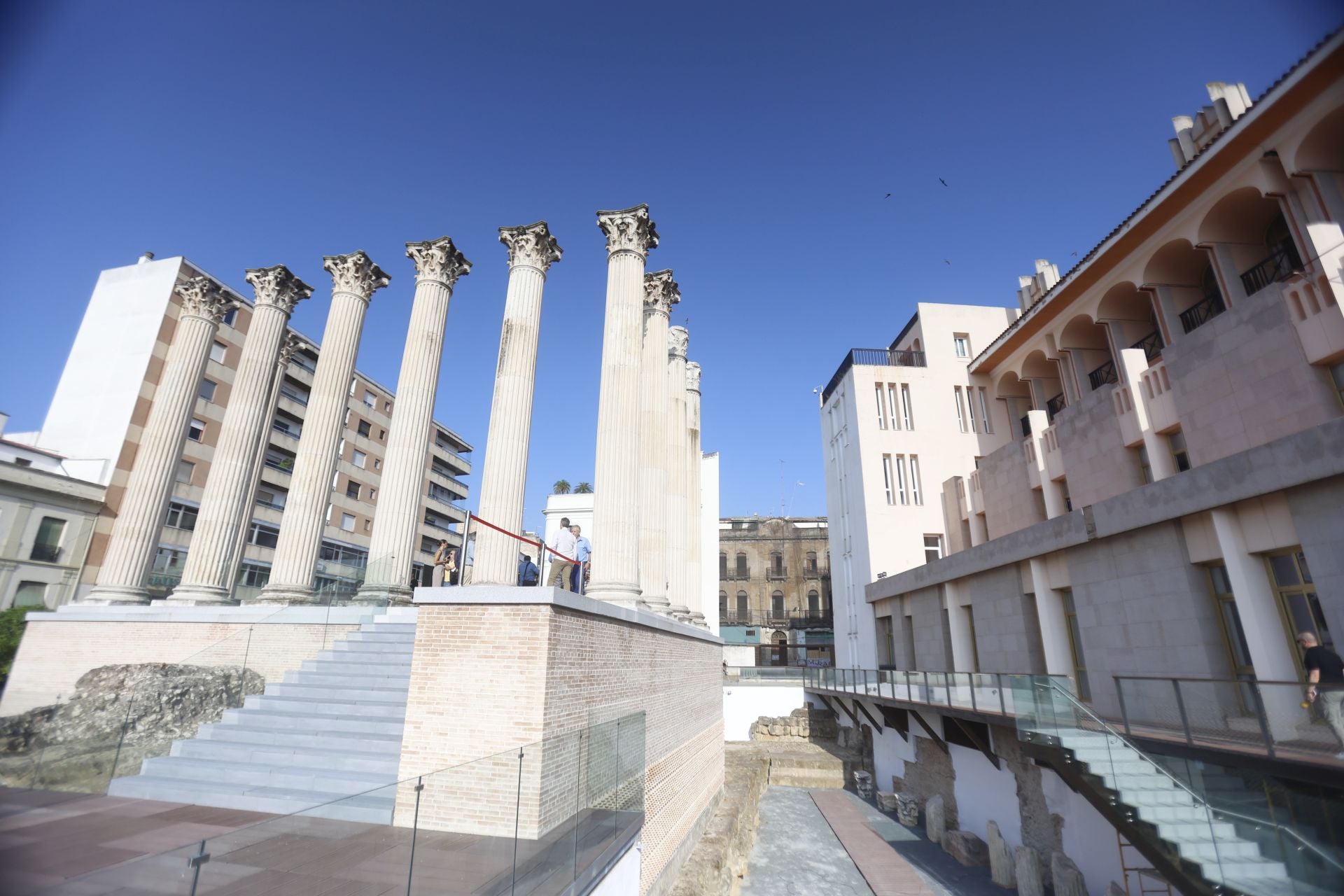 El Templo Romano de Córdoba tras el final de las obras, en imágenes
