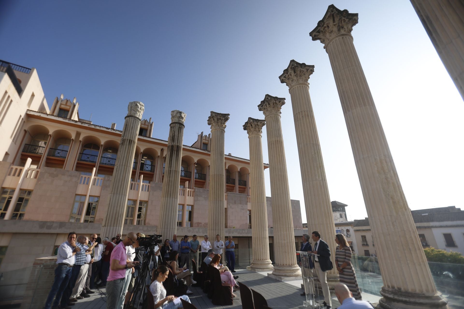 El Templo Romano de Córdoba tras el final de las obras, en imágenes