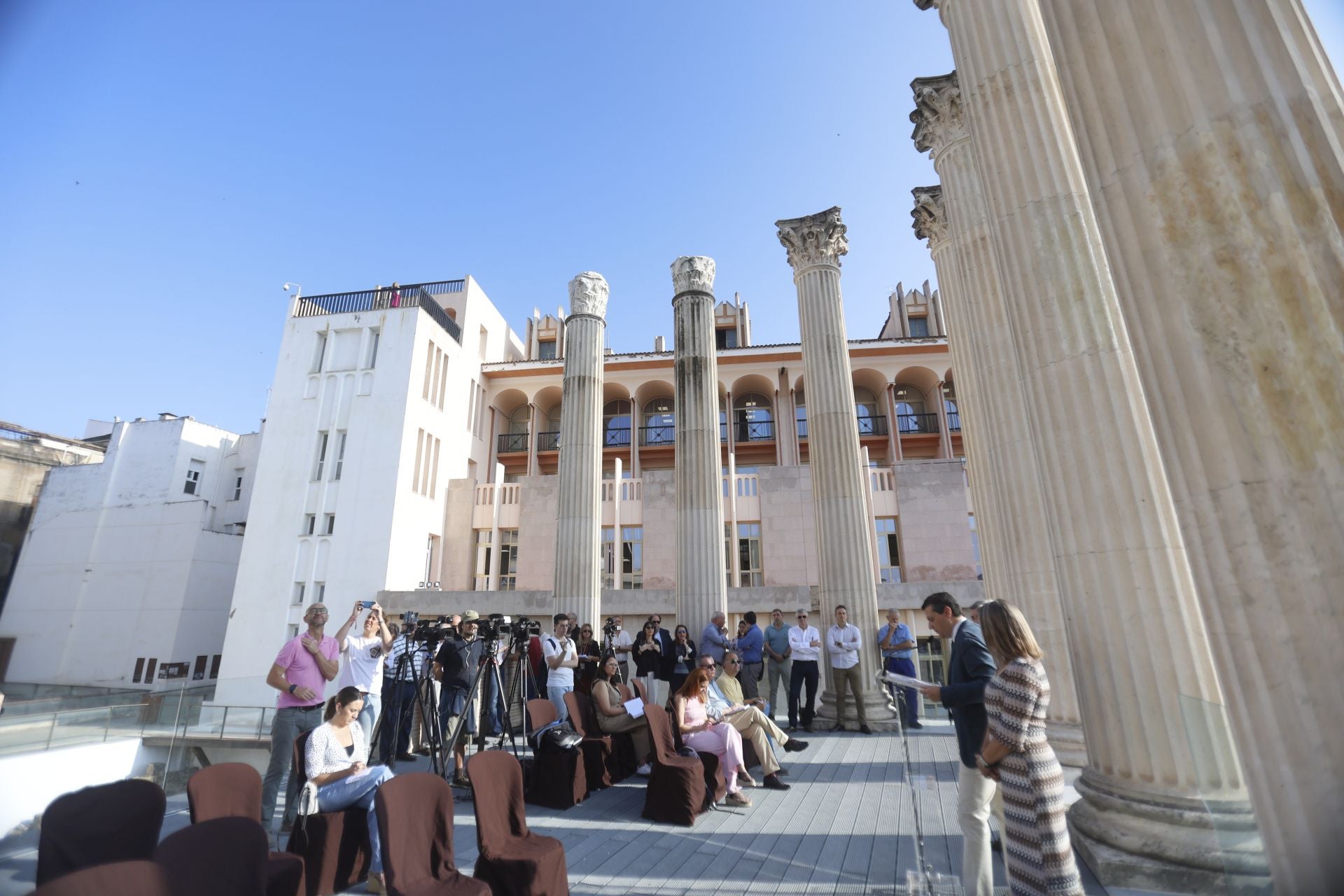 El Templo Romano de Córdoba tras el final de las obras, en imágenes