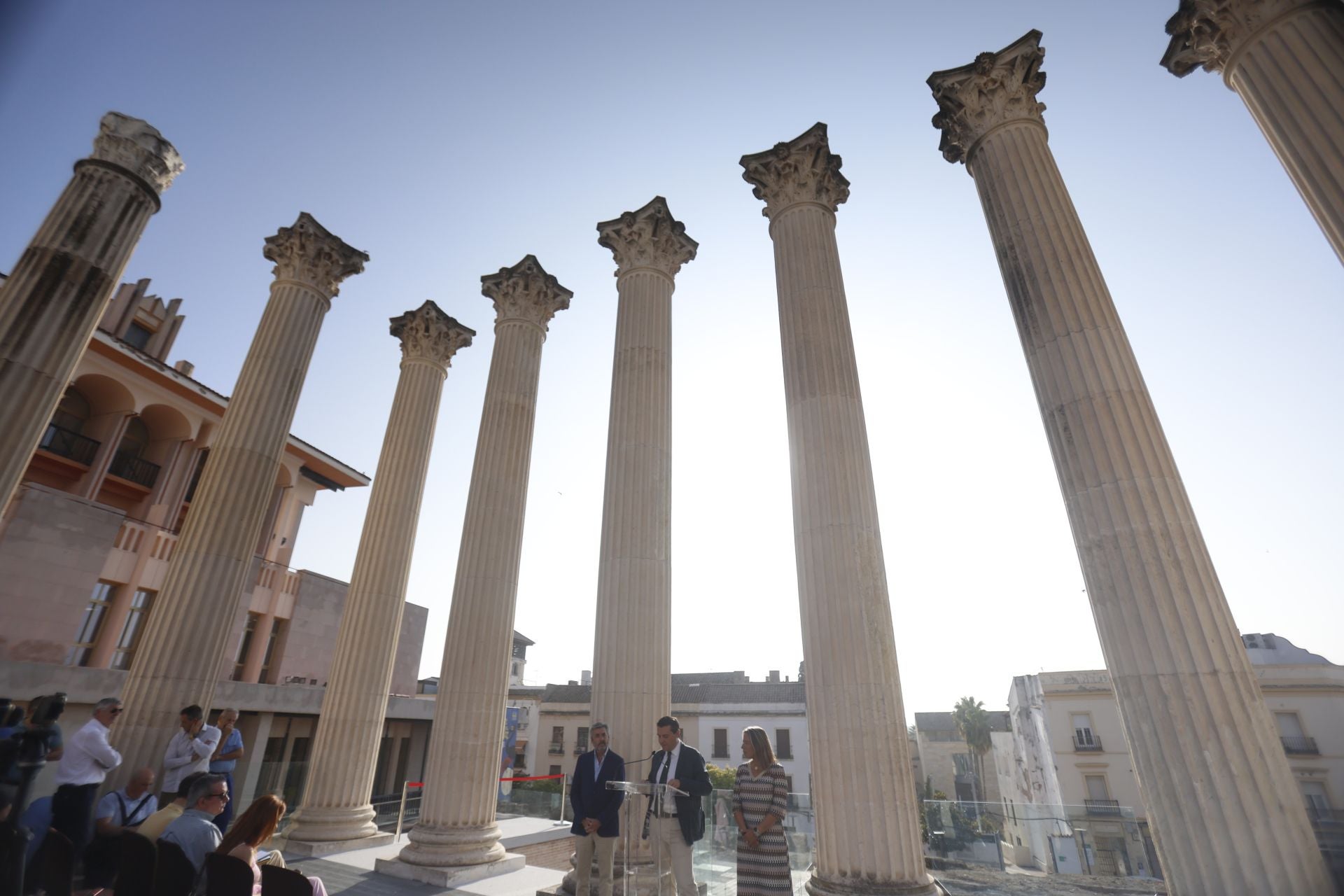El Templo Romano de Córdoba tras el final de las obras, en imágenes