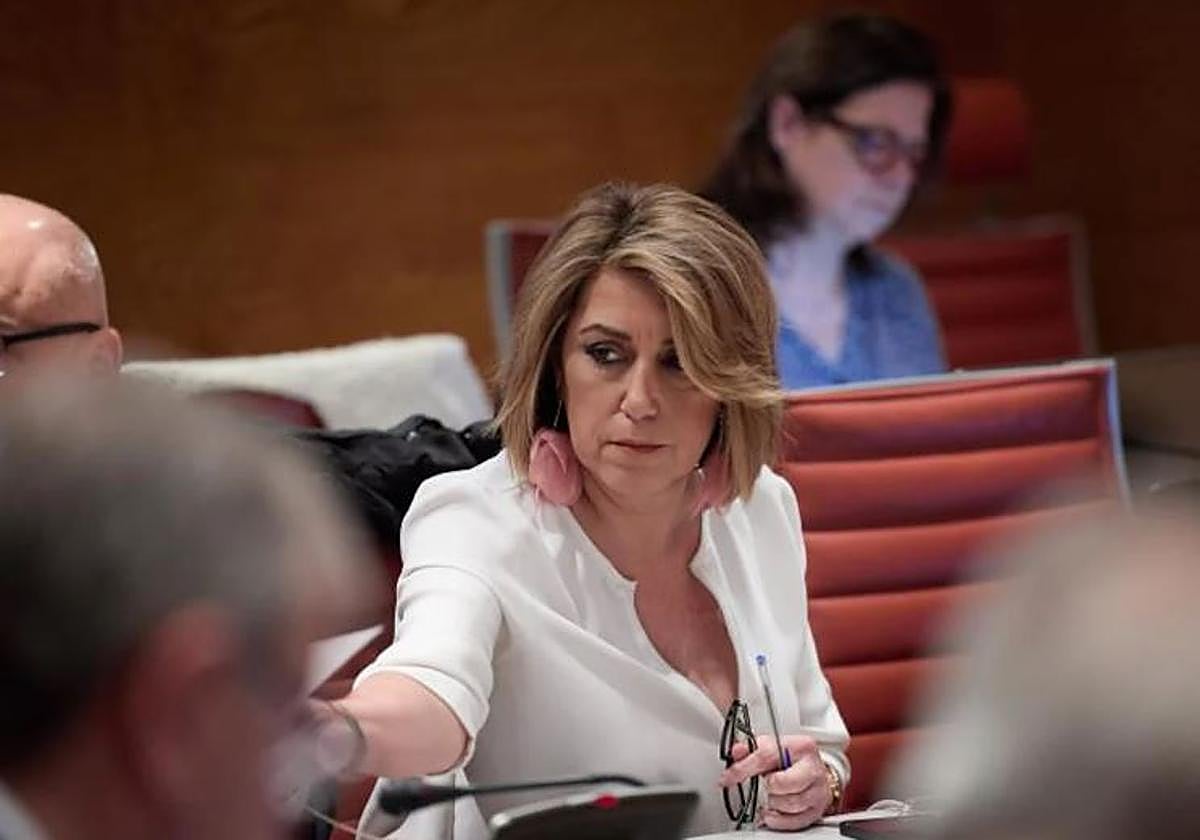 Susana Díaz, en el Senado