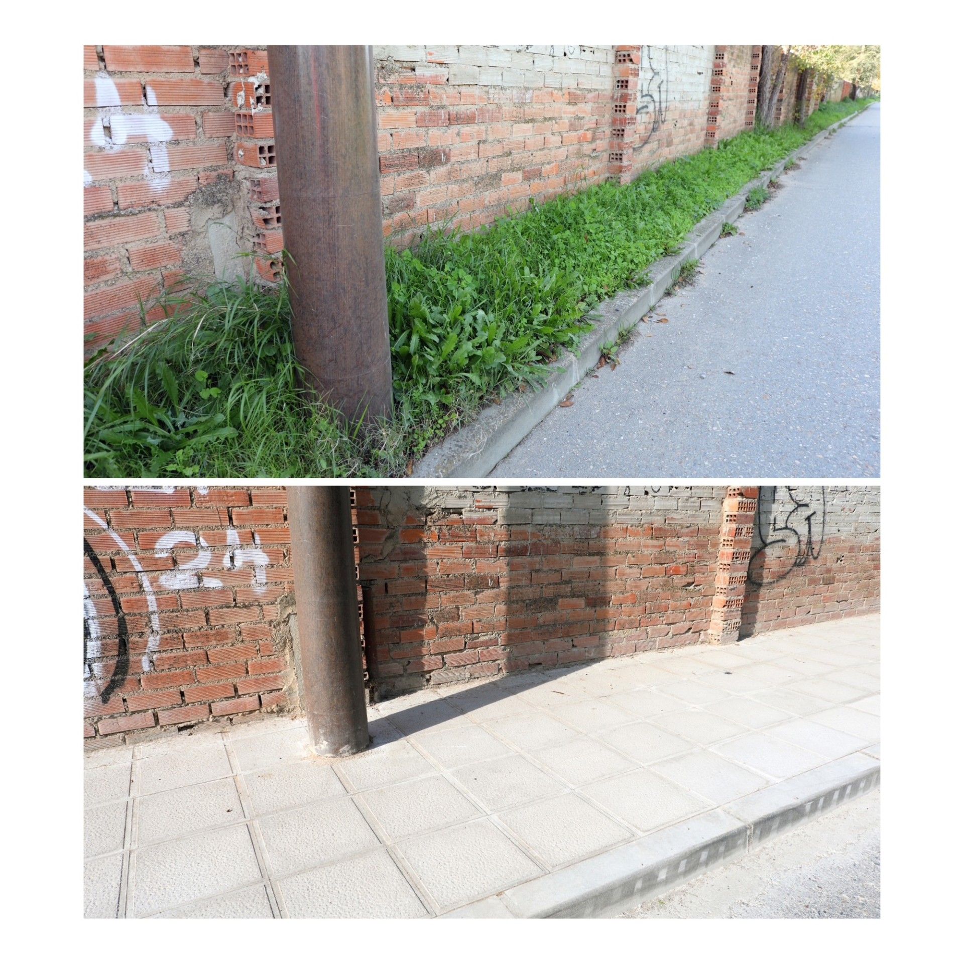 El toledano camino de Albarreal ya cuenta con acerado y alumbrado público