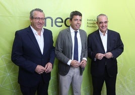 Los empresarios de Ineca alertan de la falta de inversión estatal en Alicante y Mazón les ofrece supervisar juntos los proyectos
