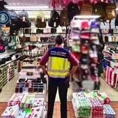 Pillado con más de 1.100 artículos falsificados a la venta en su tienda de Benidorm