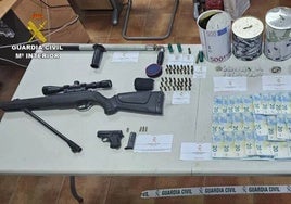 Detenido por amenazas con un arma de fuego tras la denuncia de un vecino de Sonseca