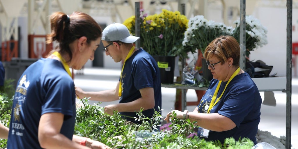 La decoración floral del Corpus será multicolor como guiño a Toledo Capital Europea de la Cultura 2031