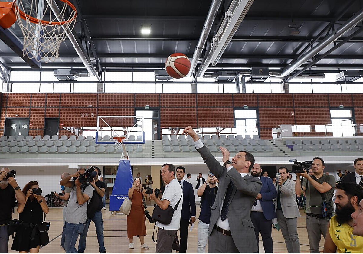 El presidente de la Junta. Juanma Moreno