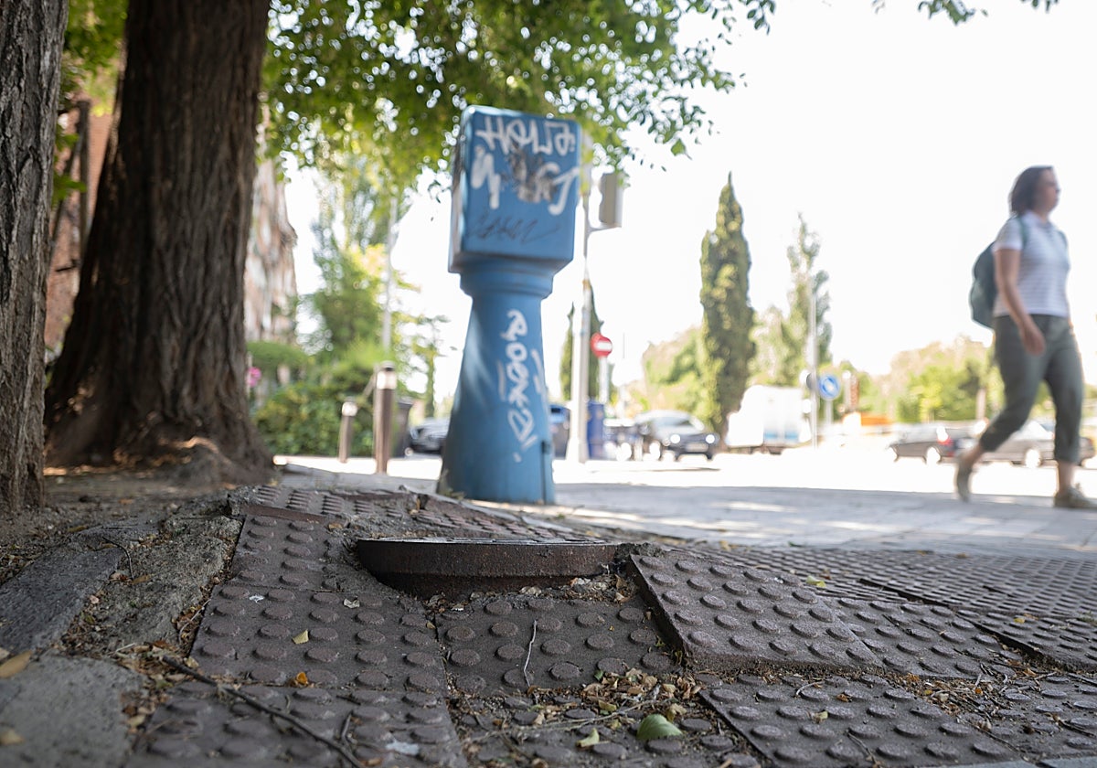 El deteriorado estado del barrio de Puerto Chico