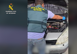 Incautados 32 kilos de hachís ocultos en un coche en el Puerto de Las Palmas