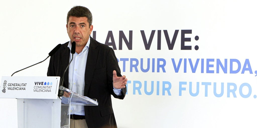 Mazón desmiente a Sánchez tras citarle como investigado por corrupción: «Pregunte al PSOE valenciano por la financiación irregular»