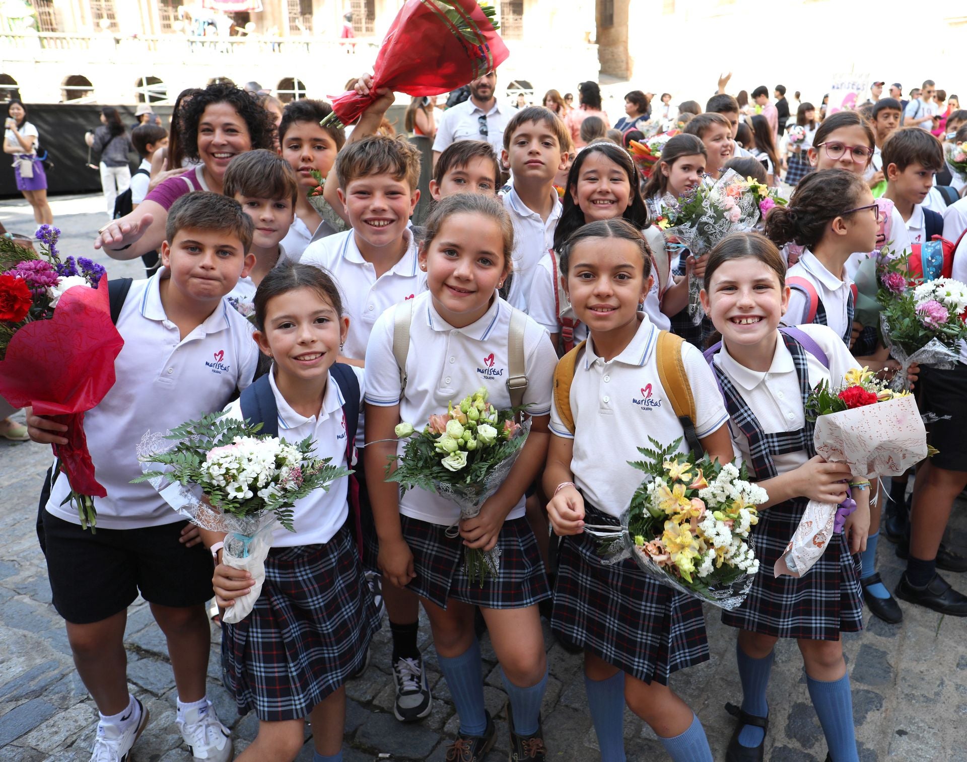 La ofrenda floral del Corpus, en imágenes