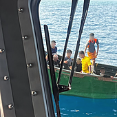 Rescatado un cayuco con 14 migrantes y al menos cinco menores al sur de Gran Canaria