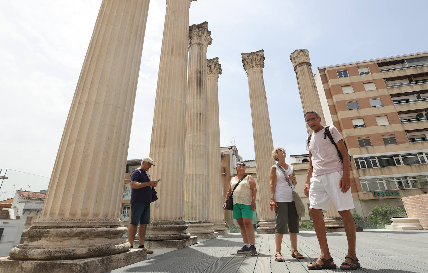 La esperada apertura del Templo Romano de Córdoba, en imágenes