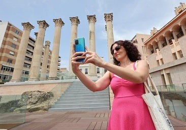 El Templo Romano vive un día histórico con las visitas a su interior