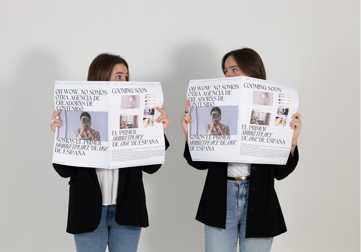 Pia Mill y Berta Quirante, fundadoras de Slalom Agency, son las creadoras del primer zoco de influencers