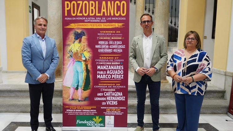 Feria taurina de Pozoblanco: Manzanares, Pablo Aguado y Marco Pérez, cartel estrella de septiembre