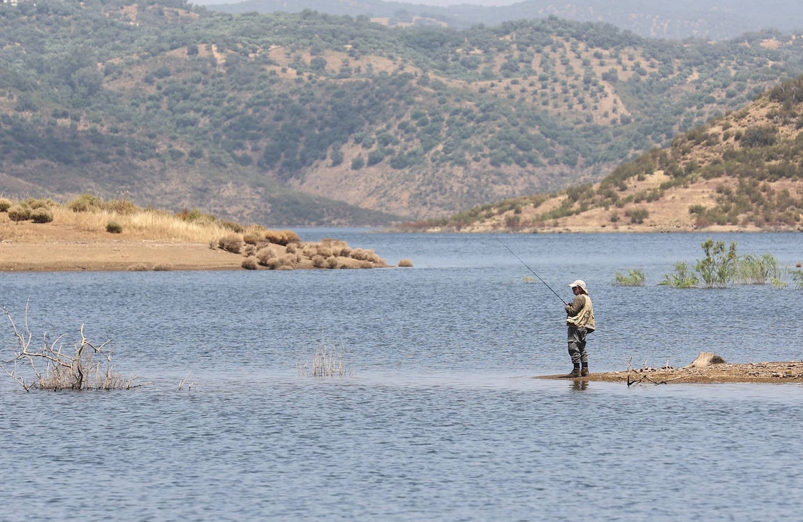 La playa de la Breña en Almodóvar, en imágenes