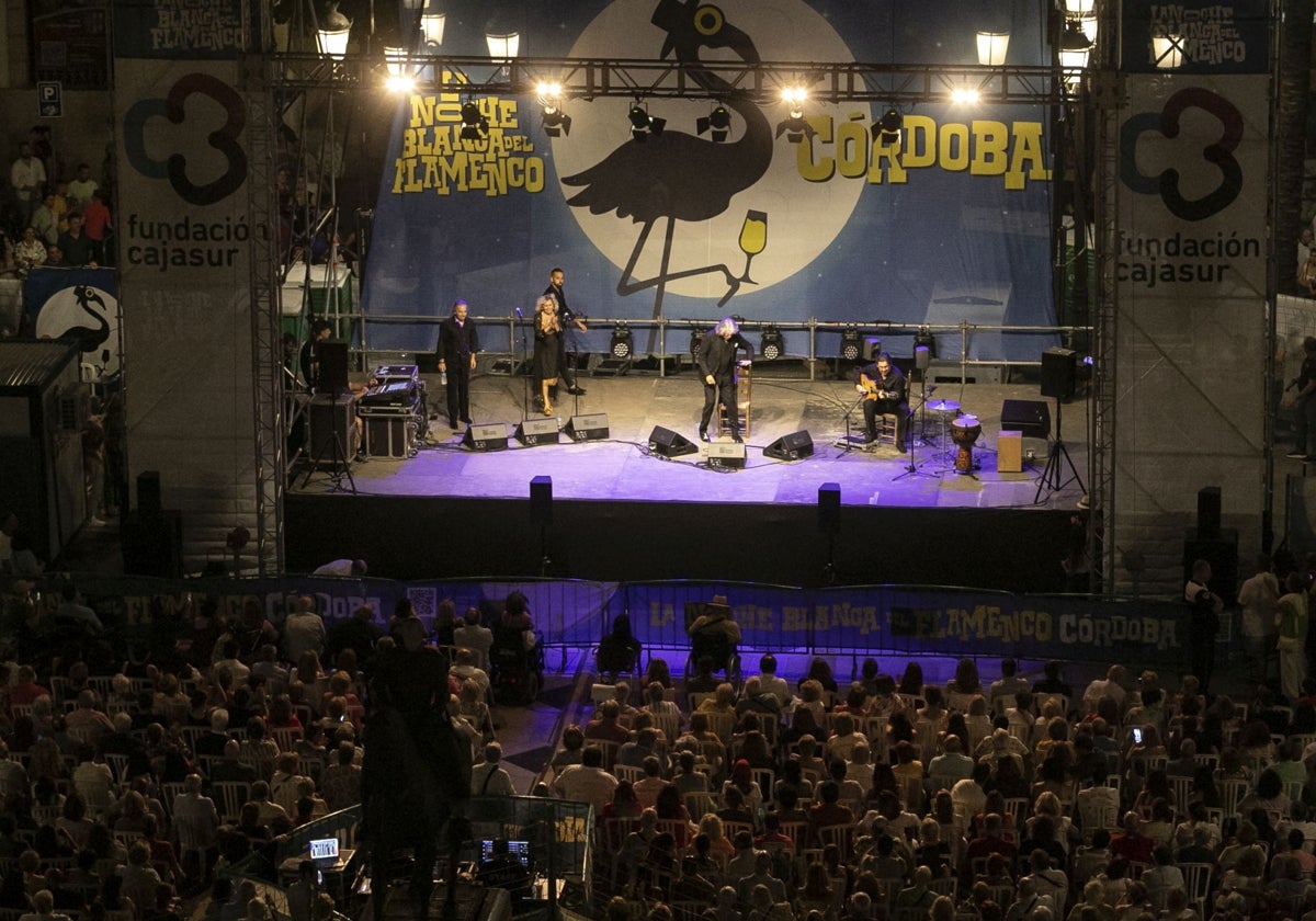Concierto de la Noche Blanca del Flamenco en Las Tendillas