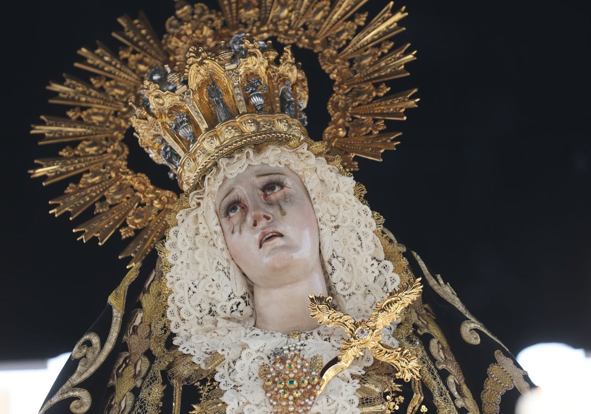 María Santísima Nazarena, el Jueves Santo de 2025