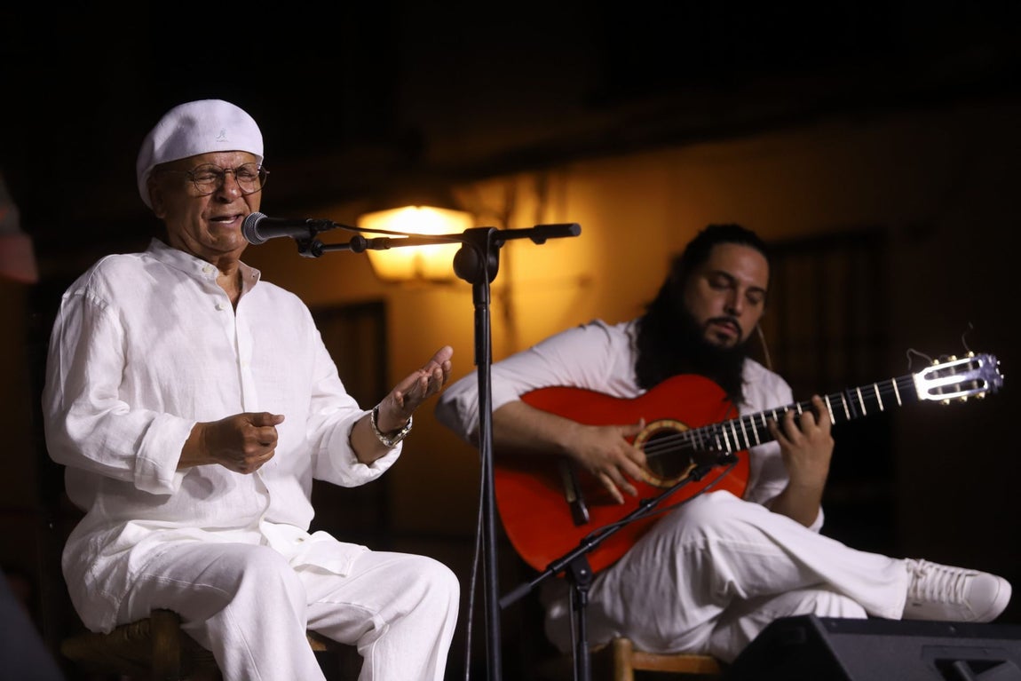 El Pele y Chico Pérez deslumbran con su talento en la Noche Blanca del Flamenco en Córdoba, en imágenes
