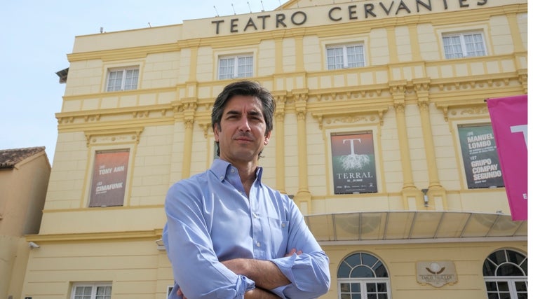 El entrevistado, esta semana en Málaga