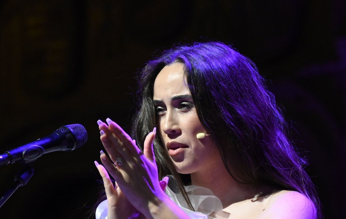 La pureza de Aurora Vargas y la fuerza de Rocío Luna y Rafa del Calli en La Noche Blanca del Flamenco de Córdoba, en imágenes