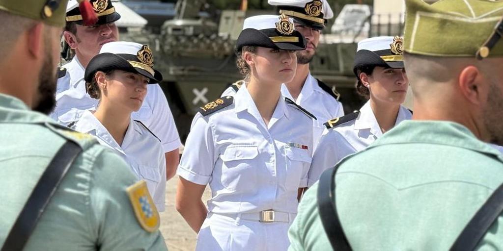 La Princesa Leonor visita Ceuta tras 18 años de ausencia de la Familia Real