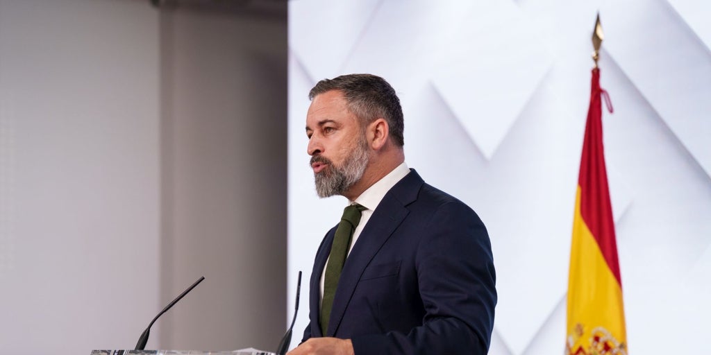 Abascal llama a los magistrados «decentes» del TC a no participar en las deliberaciones sobre la ley de amnistía