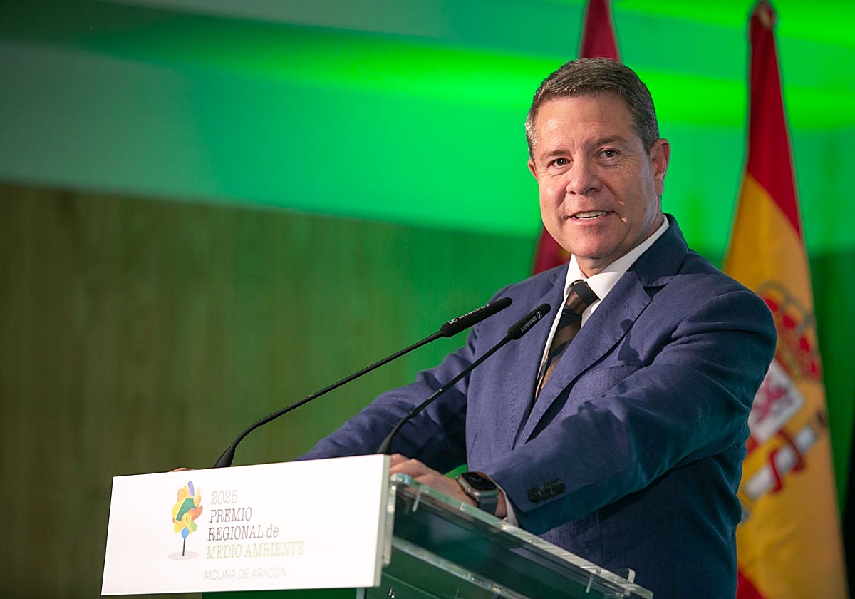 Emiliano García-Page, presidente de Castilla-La Mancha