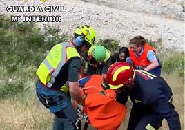 Un excursionista evacuado en helicóptero tras sufrir una grave caída en la Ruta del Río Borosa