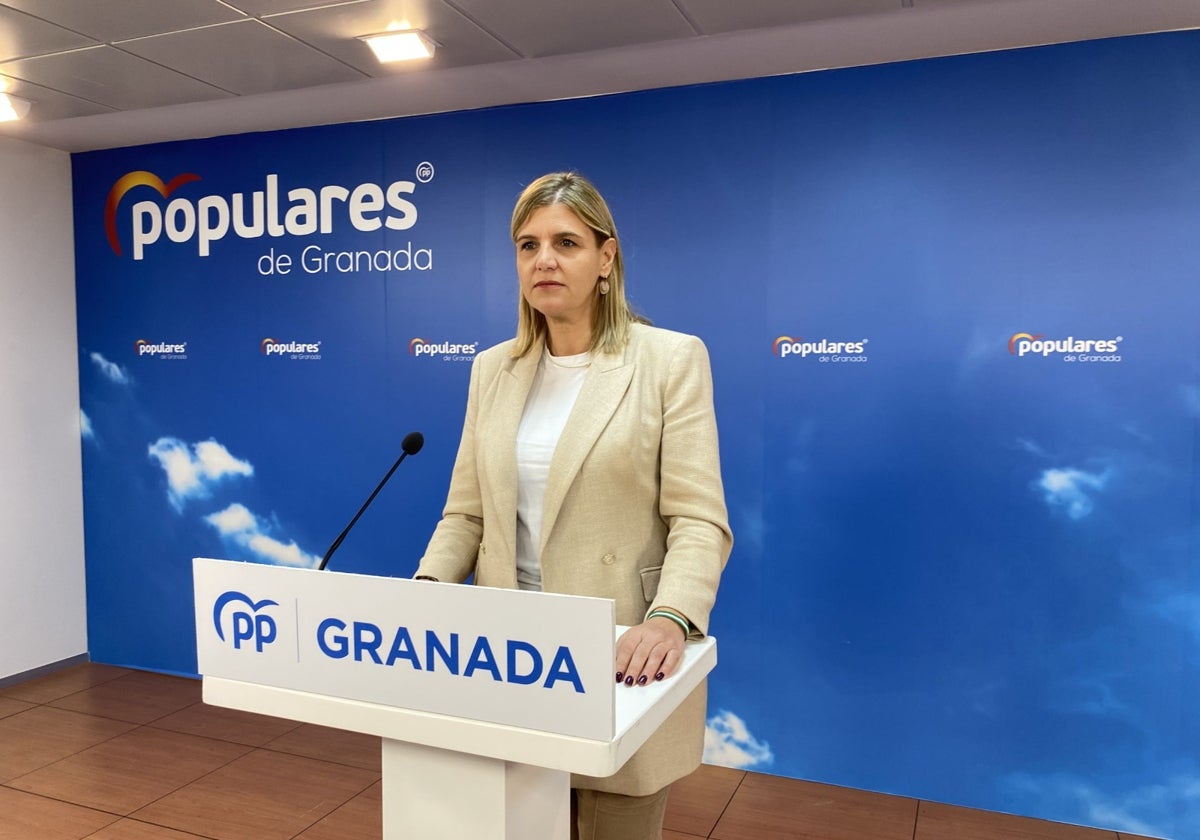 Inmaculada Hernández, portavoz adjunta del PP en el Senado