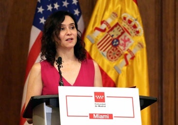 Ayuso anuncia en Miami un nuevo programa para incorporar profesores visitantes a las universidades públicas