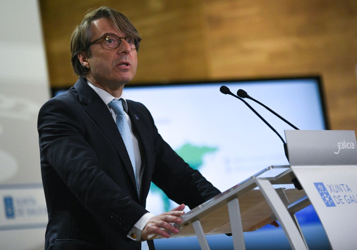 El conselleiro de Facenda este lunes en San Caetano