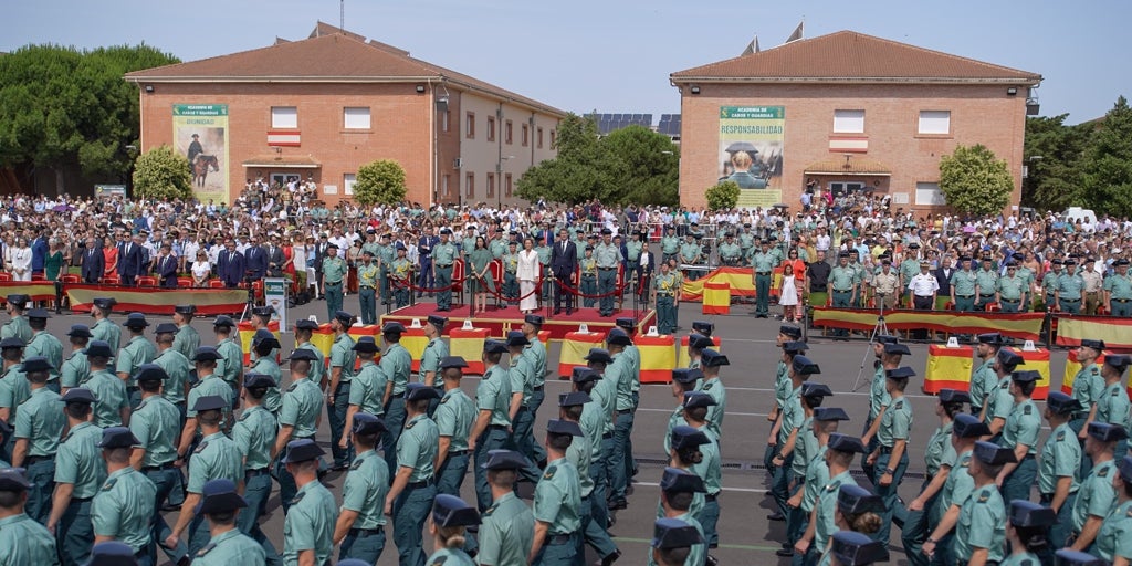 La Guardia Civil refuerza su plantilla con 2.495 nuevos agentes en prácticas