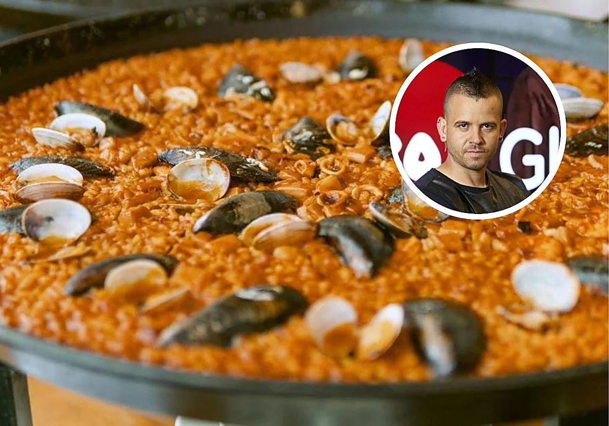 Dabiz Muñoz crea su propia versión de la paella 'gaditana'