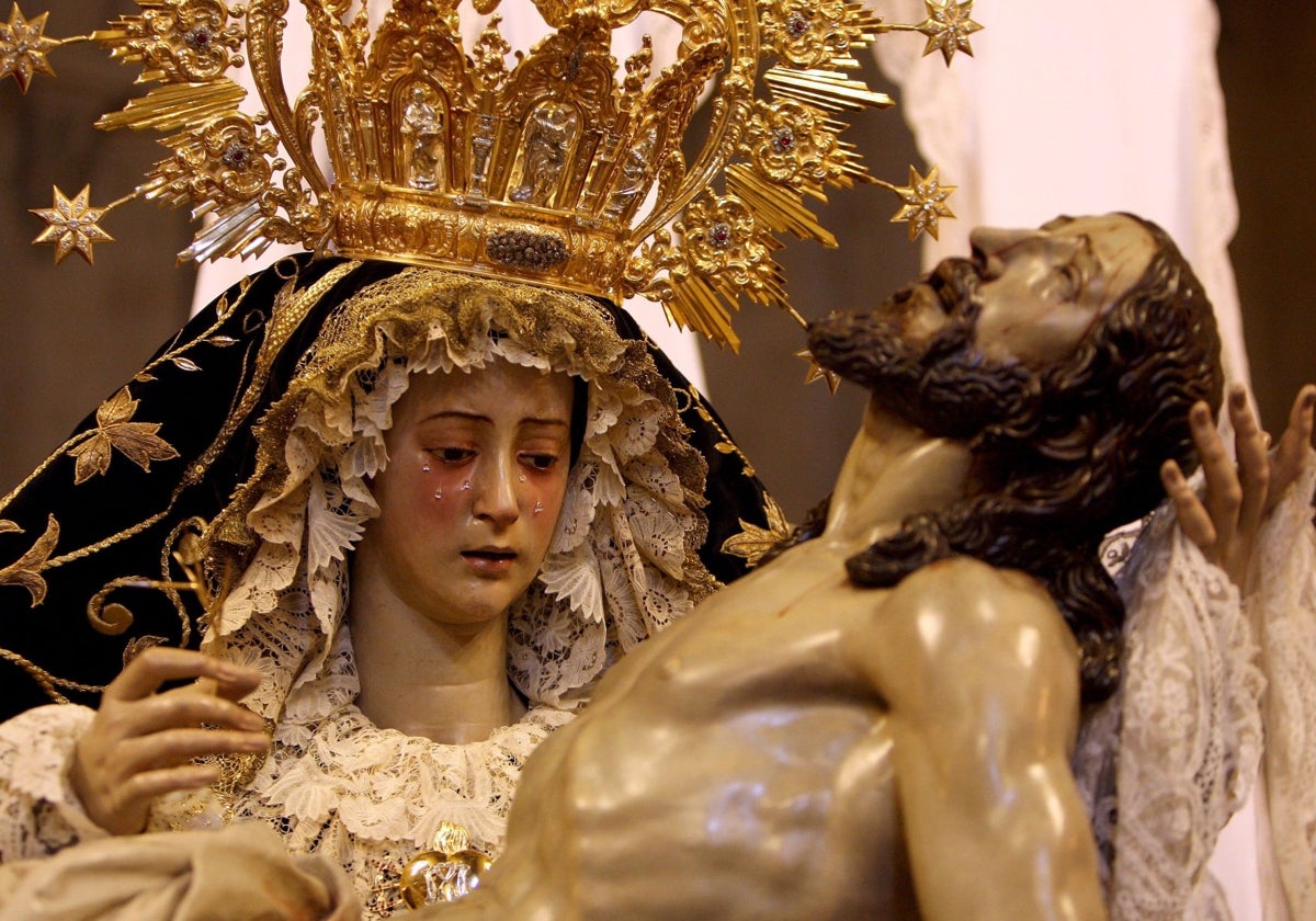 Nuestra Señora de las Angustias, en 2011, tras su restauración