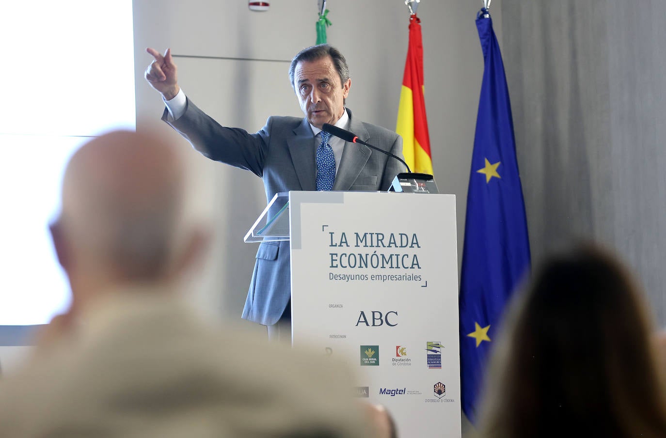 La mejores imágenes de La Mirada Económica de ABC con el presidente de Covap