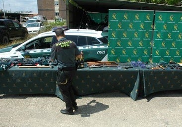 Desarticulan en Valladolid dos peligrosos grupos criminales que atracaban bares con coches robados