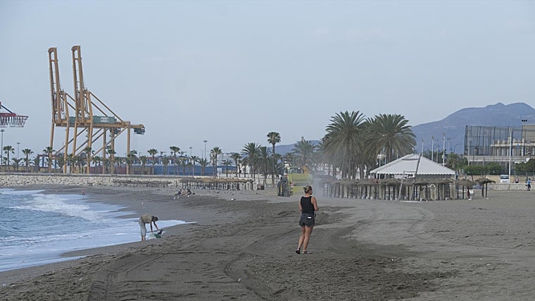 Las playas quedaron limpias a las diez de la mañana para el resto de ciudadanos