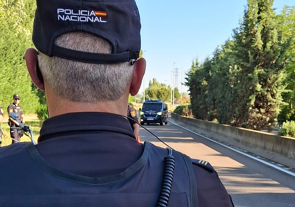 Un agente de Policía Nacional, en una imagen de archivo