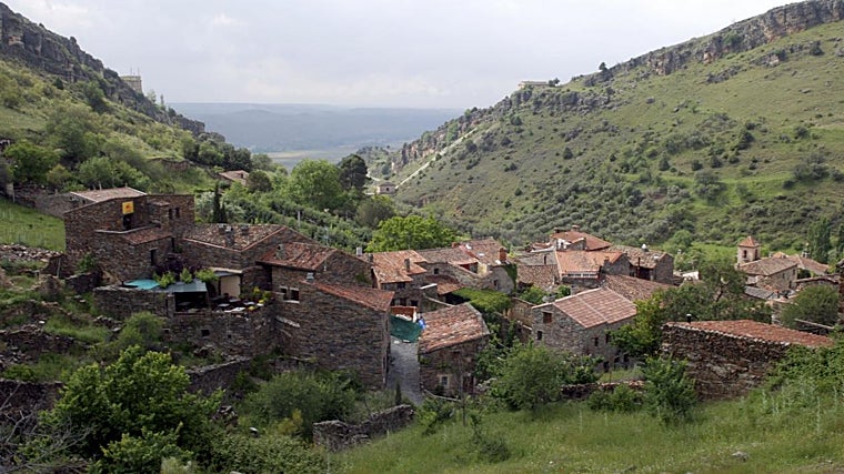 El casco histórico de Patones de Arriba