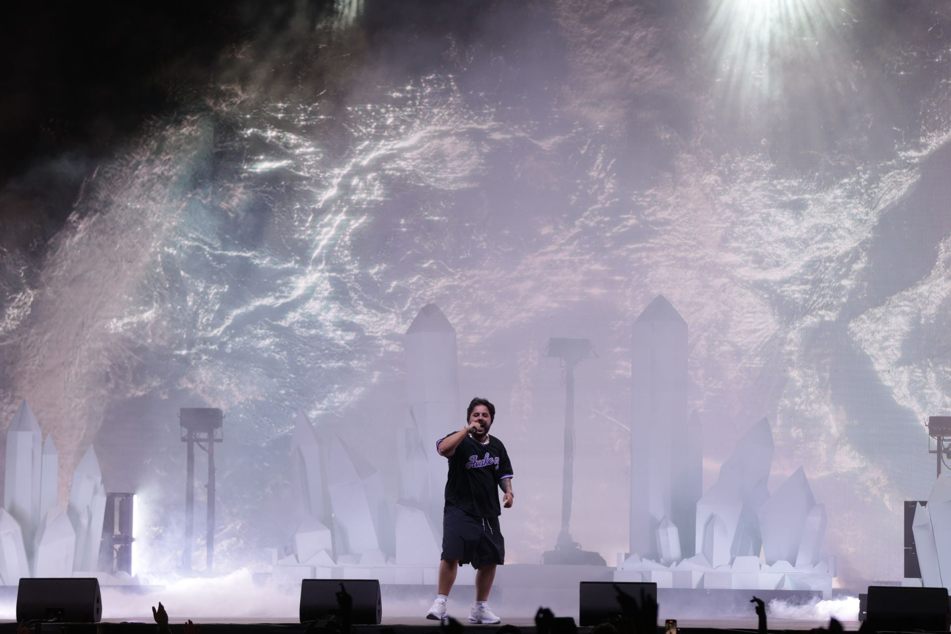 En imágenes, el intenso concierto de Cruz Cafuné en el Córdoba Live