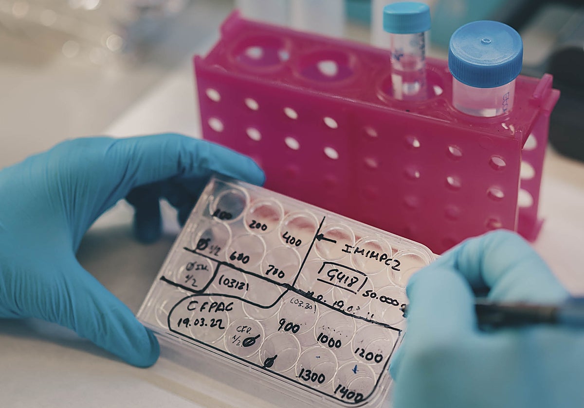 Imagen de archivo de un laboratorio de investigación