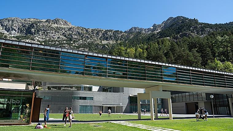 El balneario de Panticosa reconvertido en el CAR de 'Olympo'